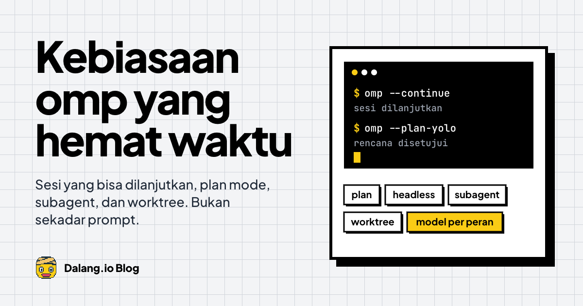 omp.sh untuk Produktivitas: Kebiasaan yang Menghemat Waktu, Bukan Sekadar Prompt